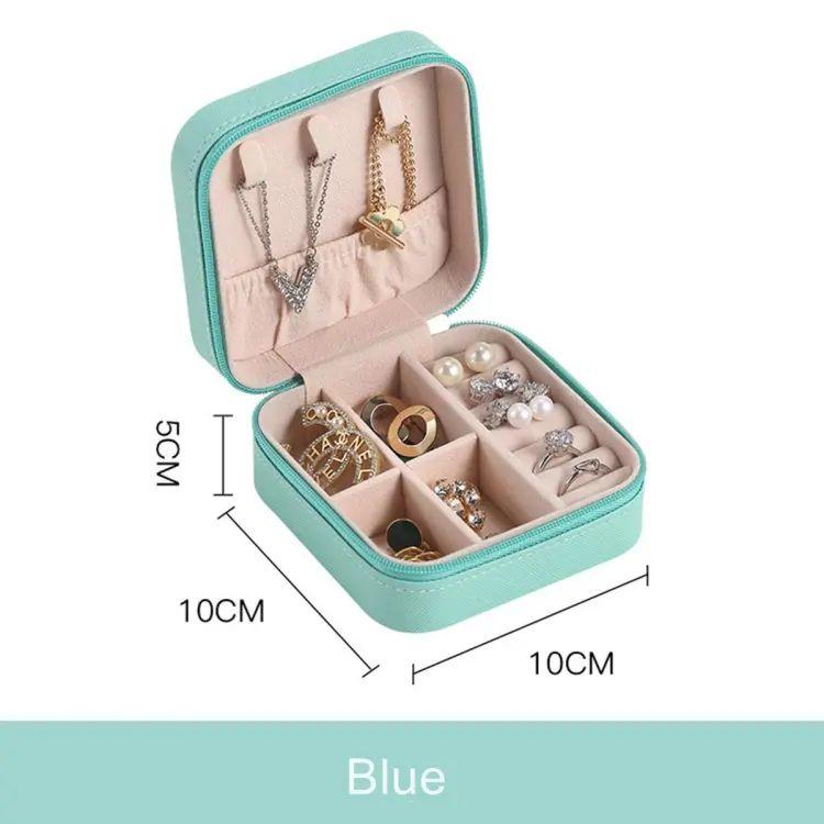Leather Jewellery Organizer Box