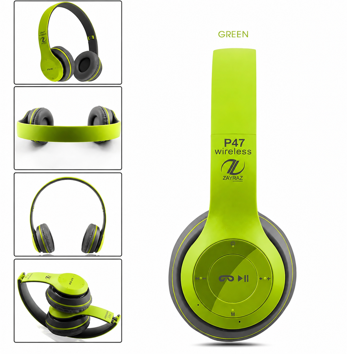 P47 Wireless Bluetooth Foldable Headphone