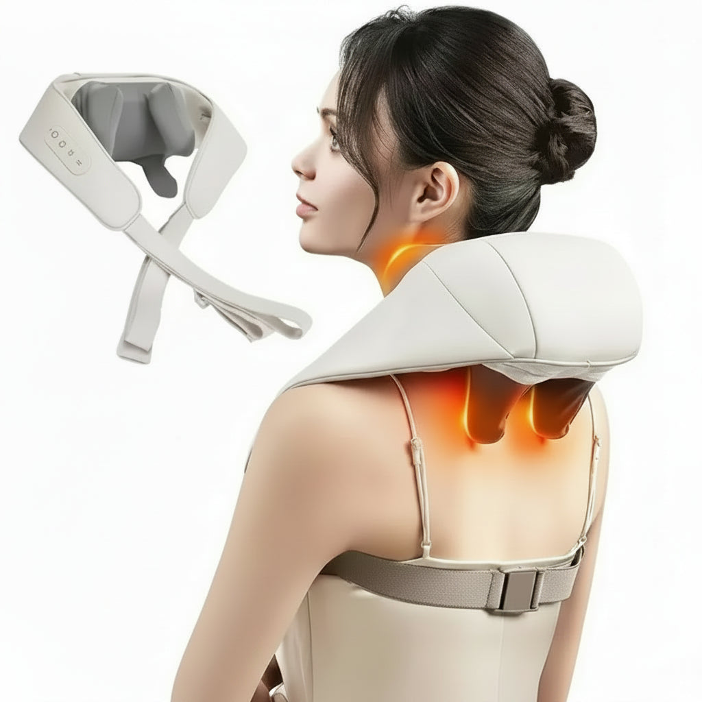 Shoulder and Back Massager all in one Electric Neck & Shoulder Massager with Heat