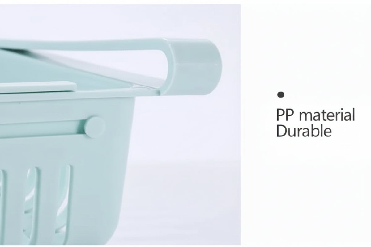 Adjustable Fridge Storage Basket