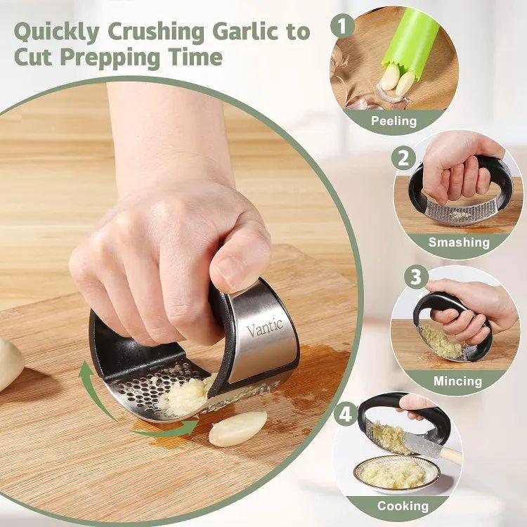 Hand Press Tool for Garlic Paste