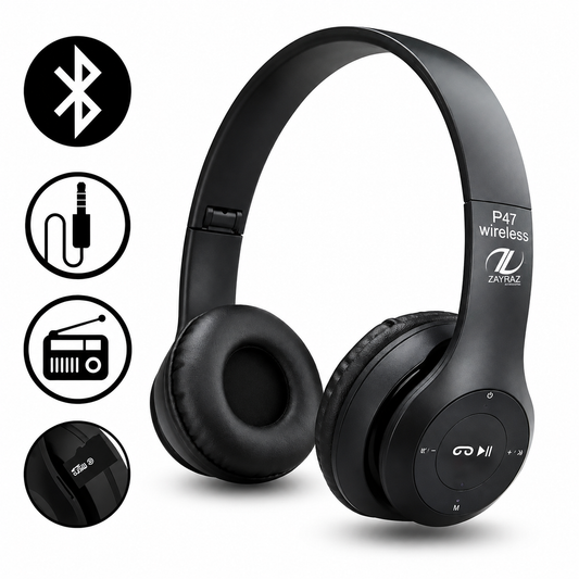 P47 Wireless Bluetooth Foldable Headphone