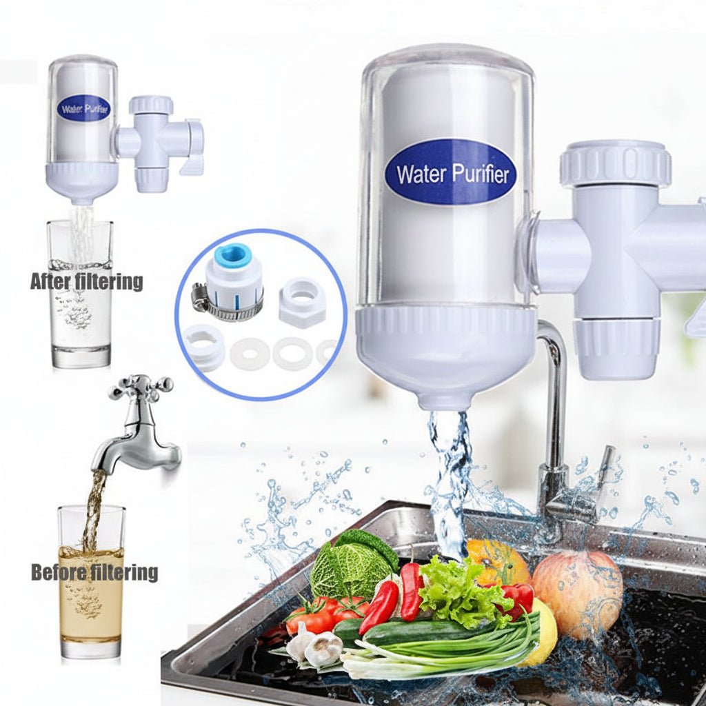 SWS Ceramic Cartridge Water Purification Tap Faucet Water Filter Purifier'