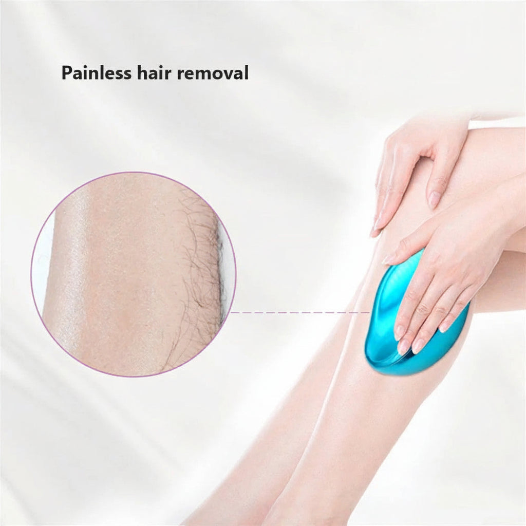 Crystal Hair Remover - Portable Epilator for Men and Women Full Body - Magic Crystal Hair Removal Eraser