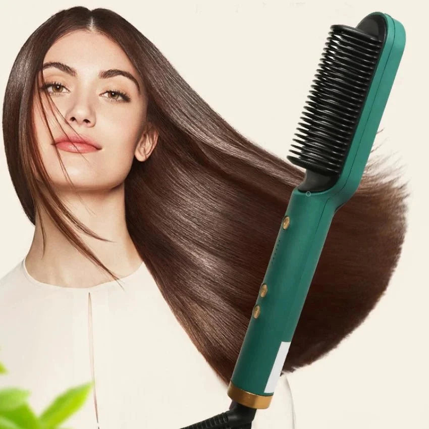 Original 909 Brush Hair Straightener Brush For Girls Comb Style / Hair Styling Hair Comb Brush